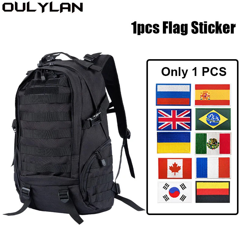 

Military Camouflage Tactical Backpack Men Outdoor Sports Camping Trekking Hiking Equipment Oxford Waterproof Large-capacity Bag