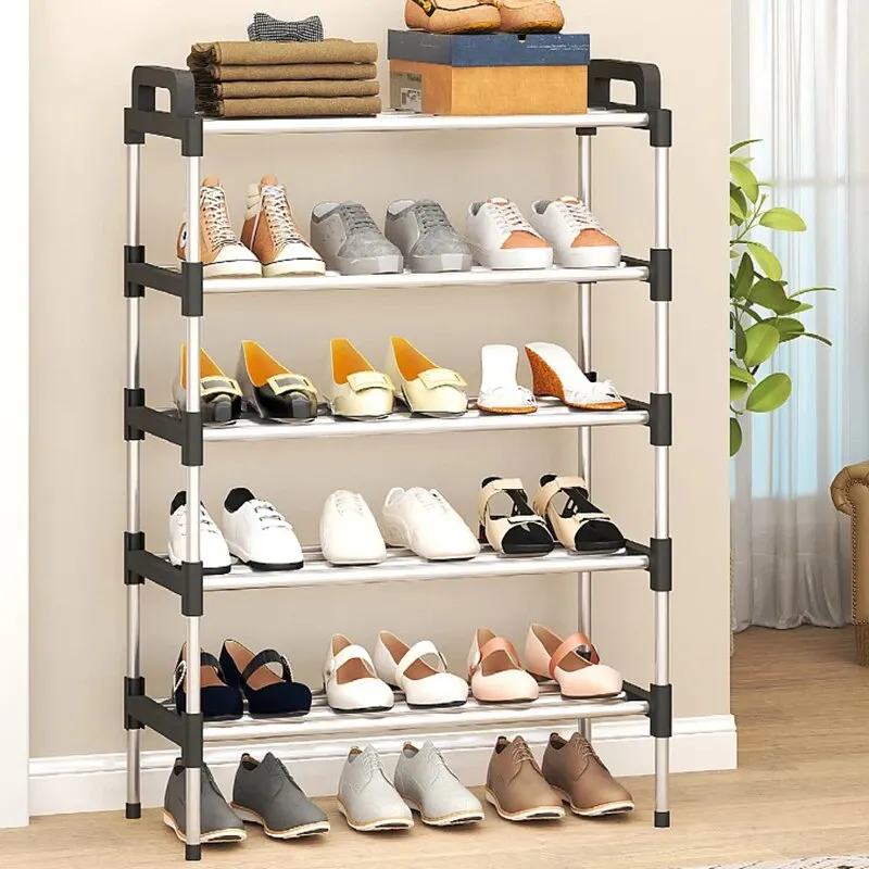 3-7Floor Simple Shoe Rack Multi Layer Dustproof Household Doorstep Shoe Cabinet Storage Space Saving Assembly Of Small Rack shoe rack