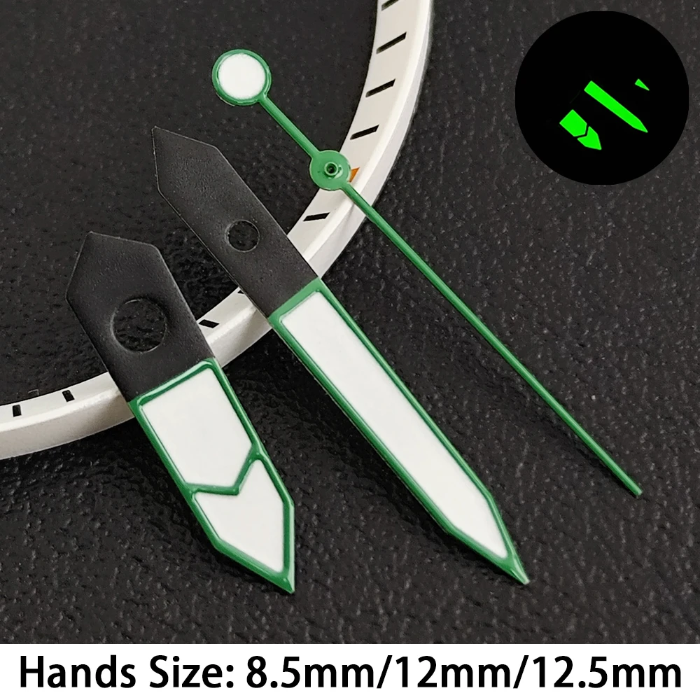 Green Luminous Watch Hands for Mechanical Movements - Replaceable Accessories
