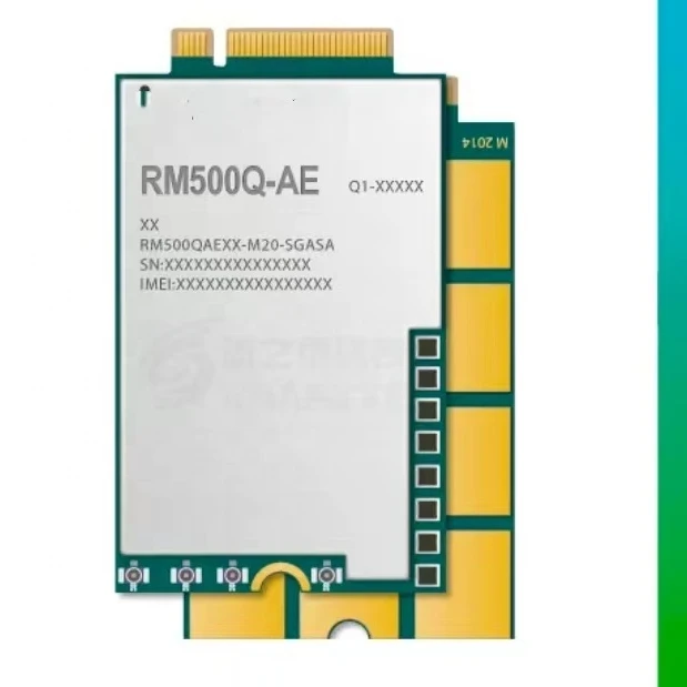 

Hot RM500Q-AE 5G 4G 3G Multi-mode M.2 Module NR 3GPP Release 15 NSA&SA Sub-6GHz MIMO LTE Cat18 Module GNSS receiver
