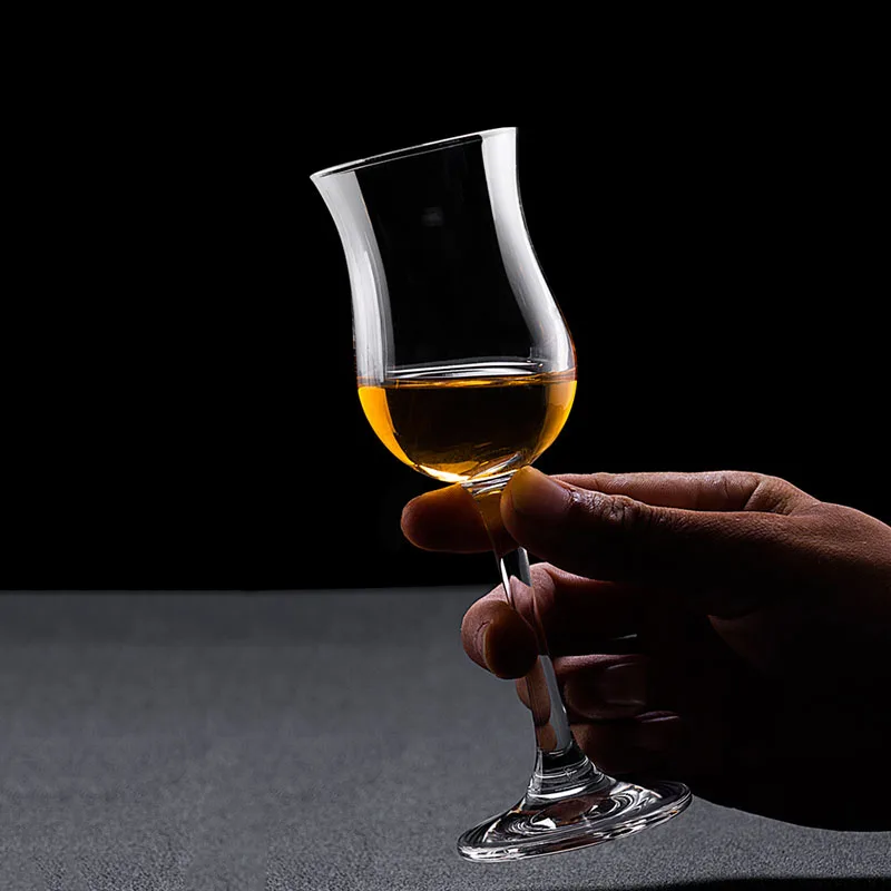 Crystal Scent Cup for Whisky, Rum Glass, Wine Serving, Tulip Tasting Glass, Mulled Wine Glass