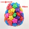 Ocean Ball PE Outdoor Sport Water Pool Inflatable Stress Air Toys for Children Kids Grasping Exercise Color Cognition 100pcs 4