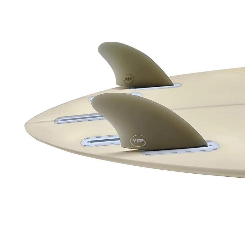 Surfboard Twin Fin UPSURF FUTURE Keel Fin Single Tabs Fiberglass K2 Fins For Fish Surf Boards Lightweight Durability