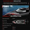 WLtoys WL916 RC Boat 55KM/H Brushless 2.4G Radio Electric High Speed Super Racing Boat Model Water Speedboat Kids Gifts RC Toys 6