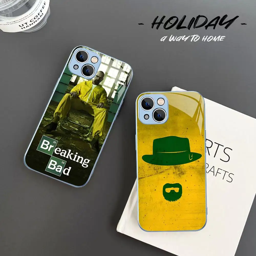 Breaking Bad Chemistry Walter White Phone Case Vetro Temperato Per Iphone 14 13 12 11 Pro Mini Xs Max 14Plus X Xs Xr Fundas