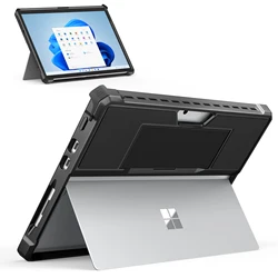 Universal All - in - One Rugged Protective Tablet Cover - Surface Pro 8 (Black)
