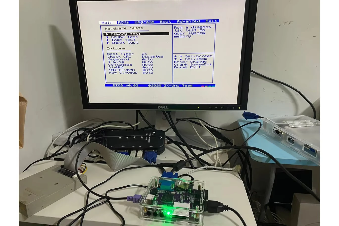 ZXUNO VGA 2M Game Console 8-Bit Multi-soft Core FPGA Board