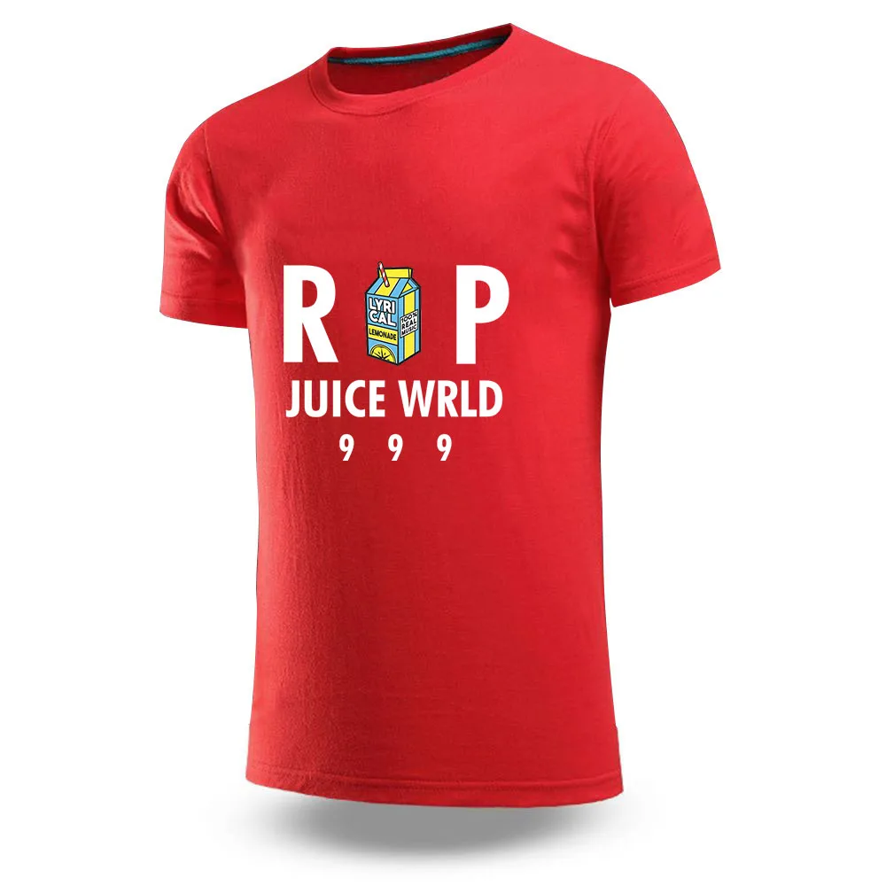 

Juice WRLD 2021 Men's New Summer Hot Sale Fashionable Printing High Quality T-shirts Short Sleeve Casual Hip Hop Streetwear Tops