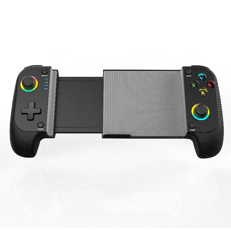 Bezprzewodowy kontroler do gier kompatybilny z Switch, Android, iOS, rozkładany kontroler z joystickiem Halla, wibracjami.