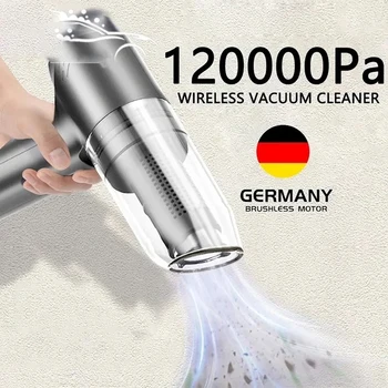 Mi 120000 Pa Aspirapolvere ad aspirazione forte Mini aspirapolvere wireless portatile portatile Elettrodomestico per auto Home Office 1