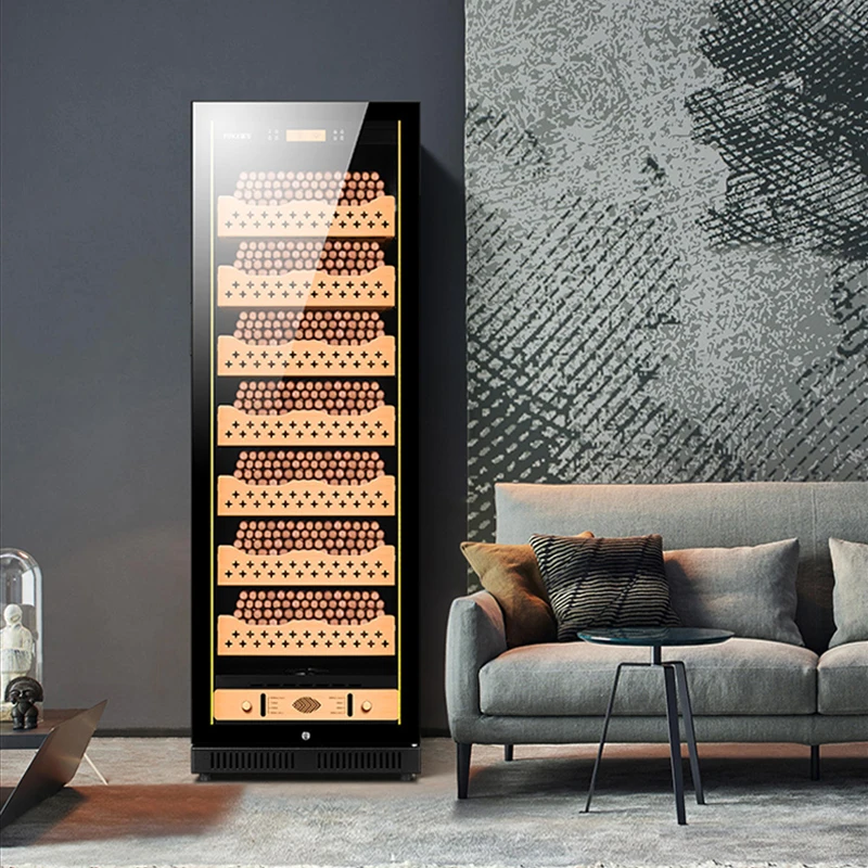 CL-188C1 Cigar Cabinet Constant Temperature and Humidity Intelligent Frequency Conversion Household Wine Cabinet Red Wine Cigar