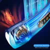 Mute USB Hanging Neck Fan LED Digital Display 5 Speeds Rechargeable Bladeless Electric Fan for Home School Office 6