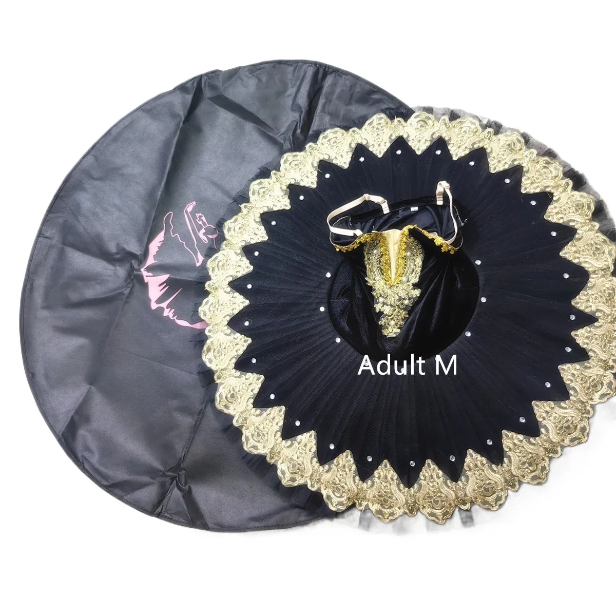 Storage Bag For Ballet Tutu Skirt Bag Non woven Ballet Performance Dress Handbag Backpack 5