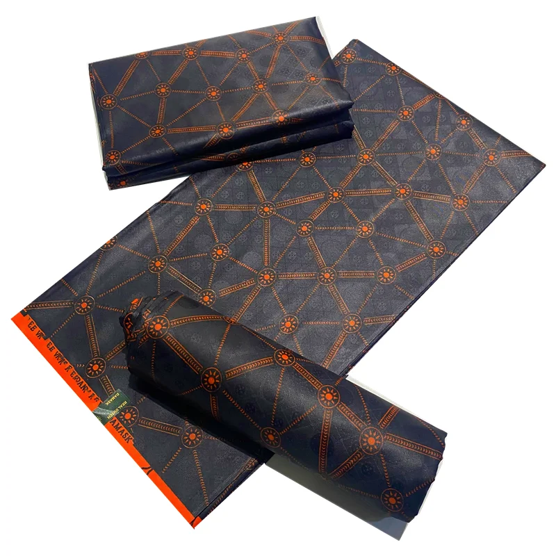 NEW Veritable Dutch Guaranteed Super Real Bazin Print Fabric Pagne Africa Dress 100% Polyester Tissu Super Java
