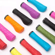 

TANKE Bike Silicone handle cover 1Pair MTB Mountain road Bicycle Handlebar Grip Cover Anti-slip Strong Support Single locking ha