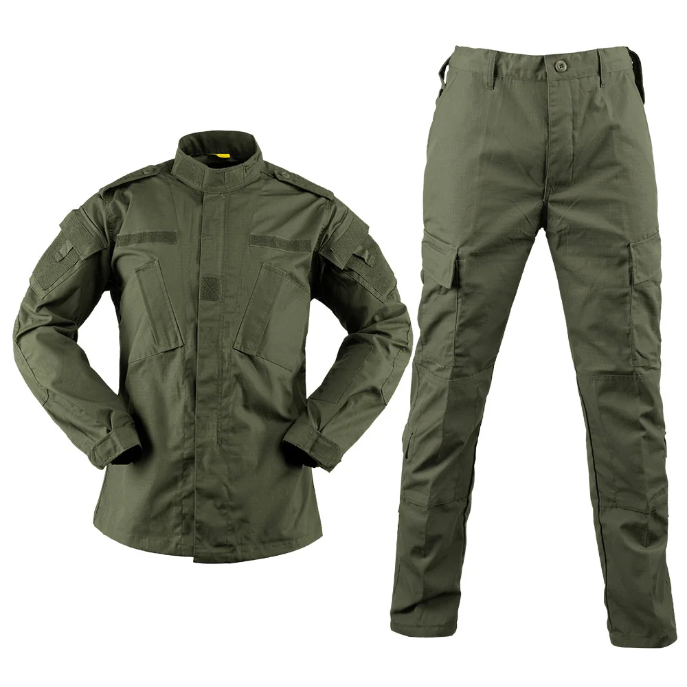 3 Color Grid ACU Series Uniform Colete Tactico Suit Tactical Clothing for Men tactical suit