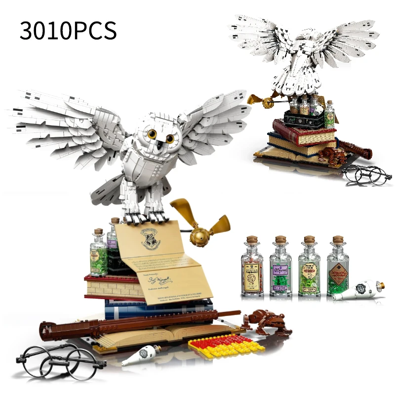 Collectors Edition Owl Building Blocks Assembling 76391 Model 20th Anniversary Bricks Toys for Children Gift Set MOC 3010pcs Click Blocks