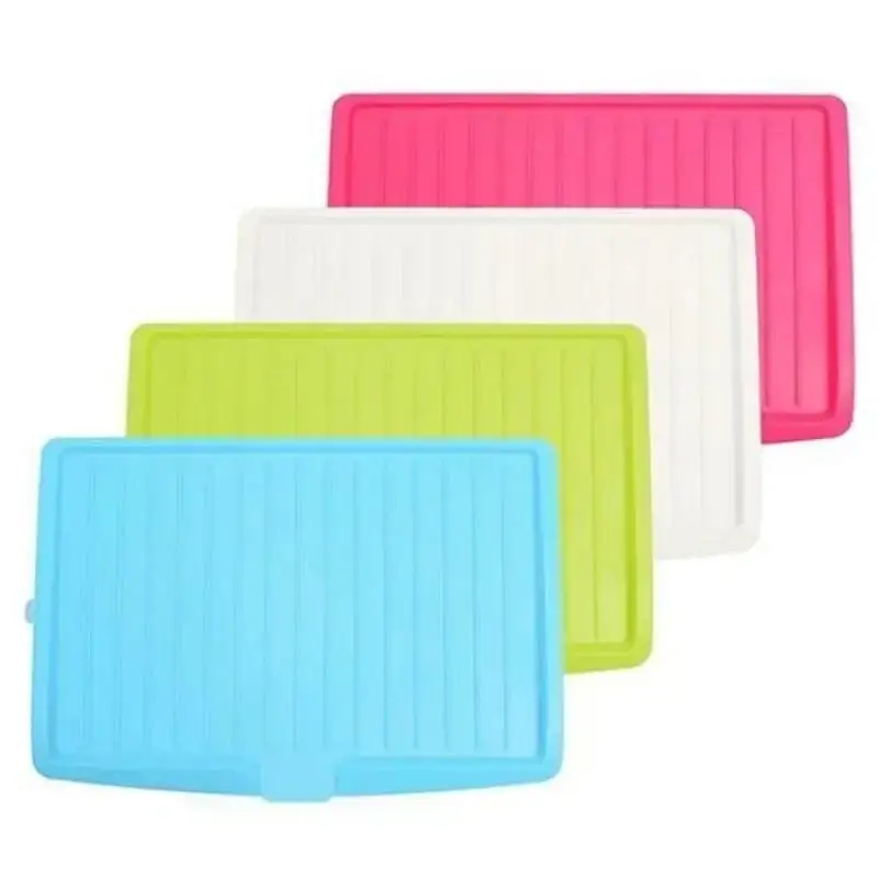 New Multifu Storage Tray Tea Household Plastic Fruit Tray Drainer Sink Clothes Rack Washing Display Classification Tray Storages