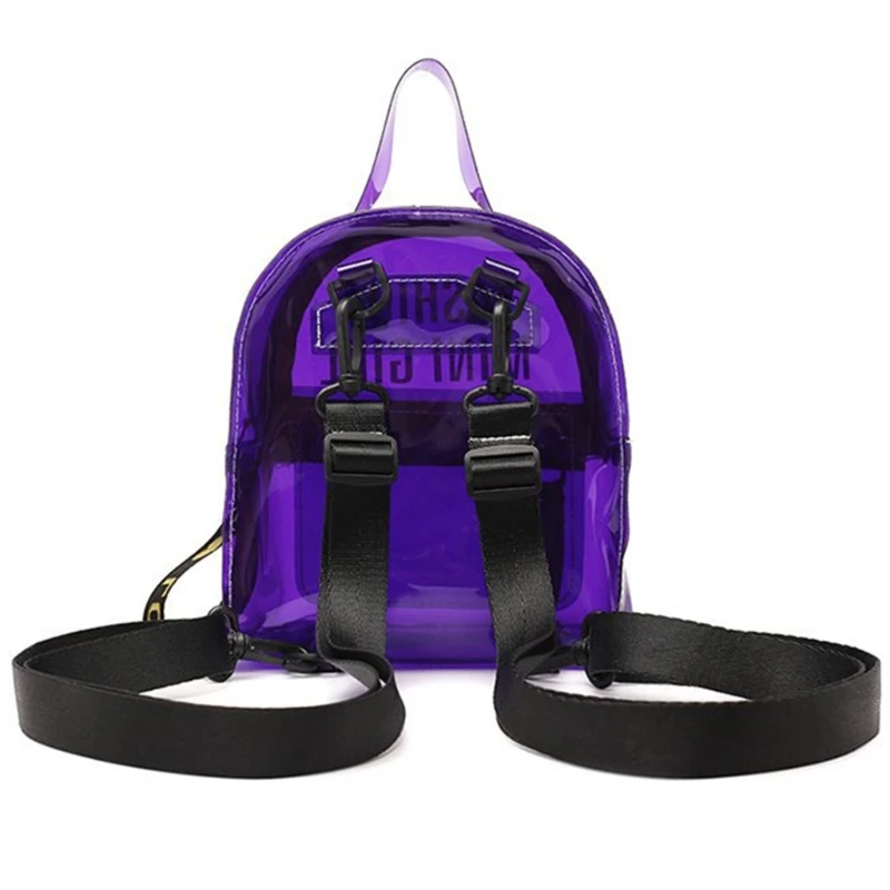 Clear Bag Small Backpacks School Shoulder Daypacks Great for Commutes and Shopping