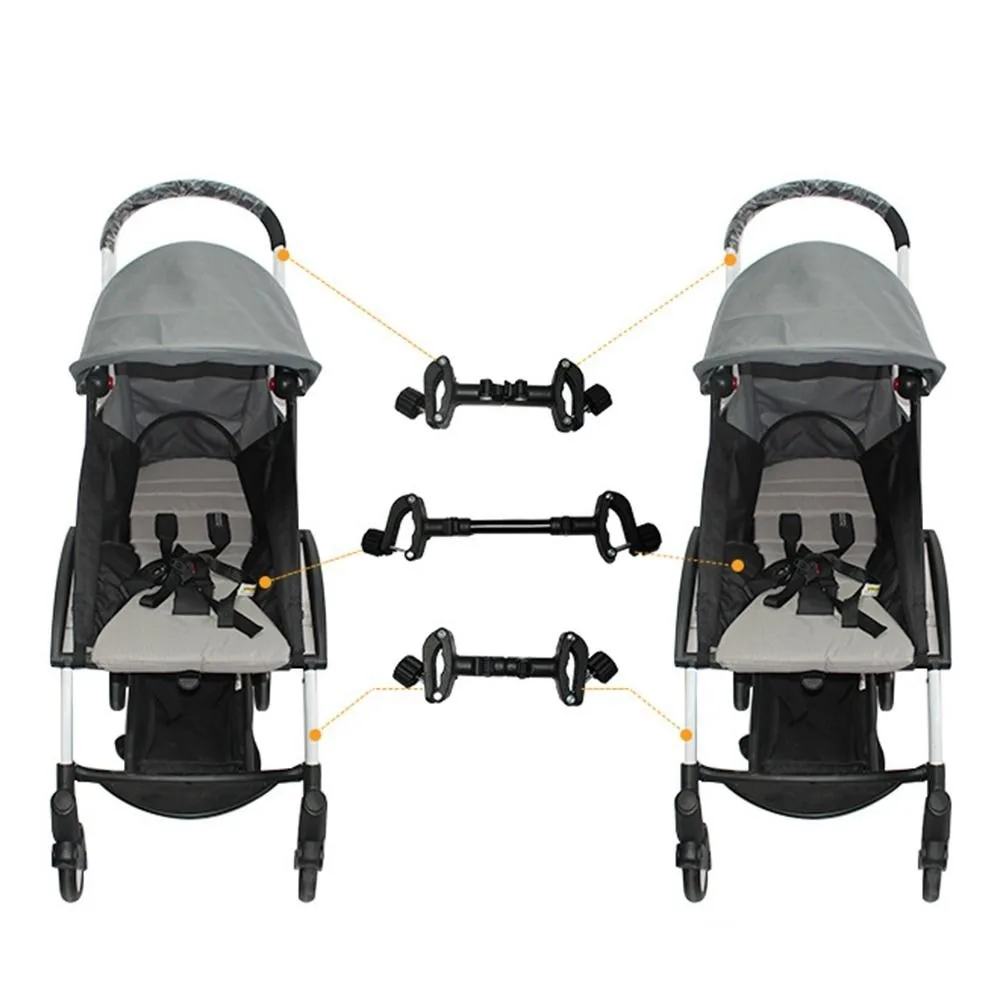 

Plastic Twin Babies Twin Strollers Connectors Pushchair Connector Adapter Stroller Fixing Connectors Pushchair Accessories