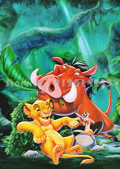 Diamond Painting Il Re Leone - Kit Arte Con Diamanti Per Adulti E Bambini