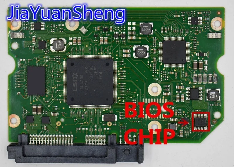 Placa de Circuito Impresso St33000651as Seagb Ate 100611023 Rev b a para Seagate 3.5 Sata Hdd Recuperação de Dados