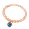 Dog Cat Pearls Necklace Collar with Bling Heart Charm Pet Dog Jewelry Accessories Cute Flower Cat Collar Pet Grooming Accessory 6