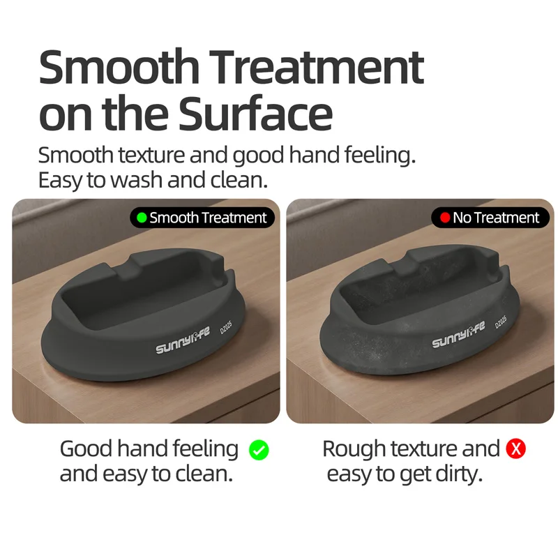 Soft Silicone Base For DJI OSMO 360 Desktop Fixed Stand Anti-slip Protective Car Base Holder Bracket for OSMO 360 Accessories