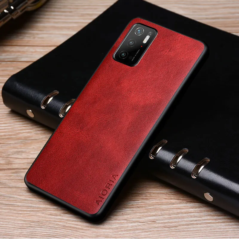 Luxury Vintage Leather Skin Phone Case - Premium Cover