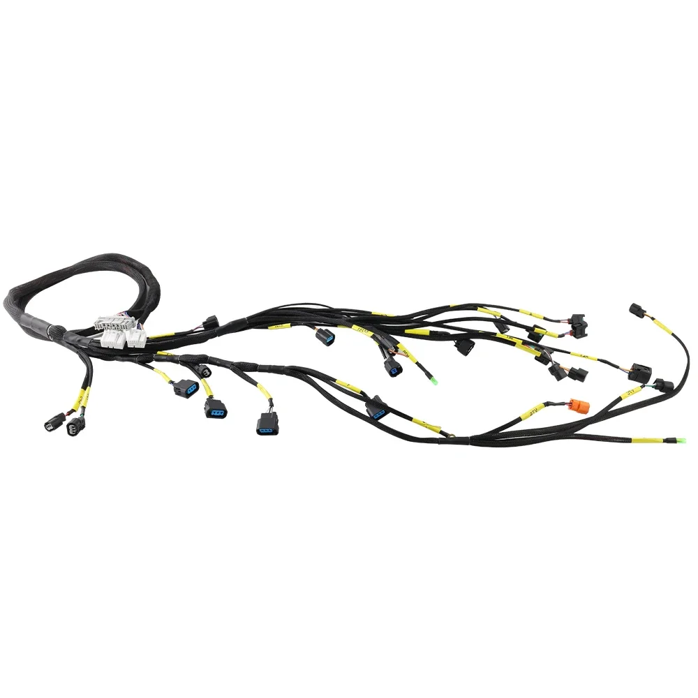 Tucked Engine Harness K20 K24 K-Series For Honda Acura K-Swap Integra CRX EK EG 02-04 RSX Type S