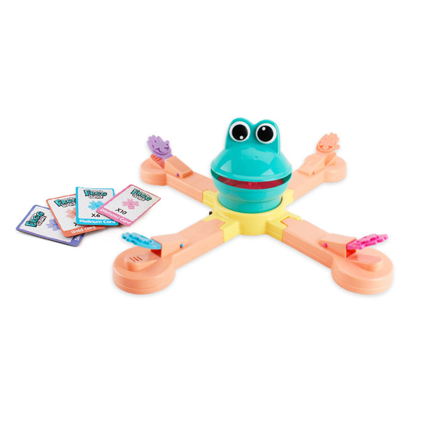

Multiplayer Interactive Educational Toys Electric Frog Projection Feeding