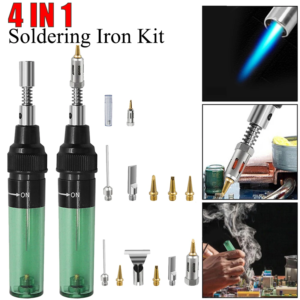 4IN1CelsiusWeldingPenBurnerButaneGasWeldingSolderingIrons