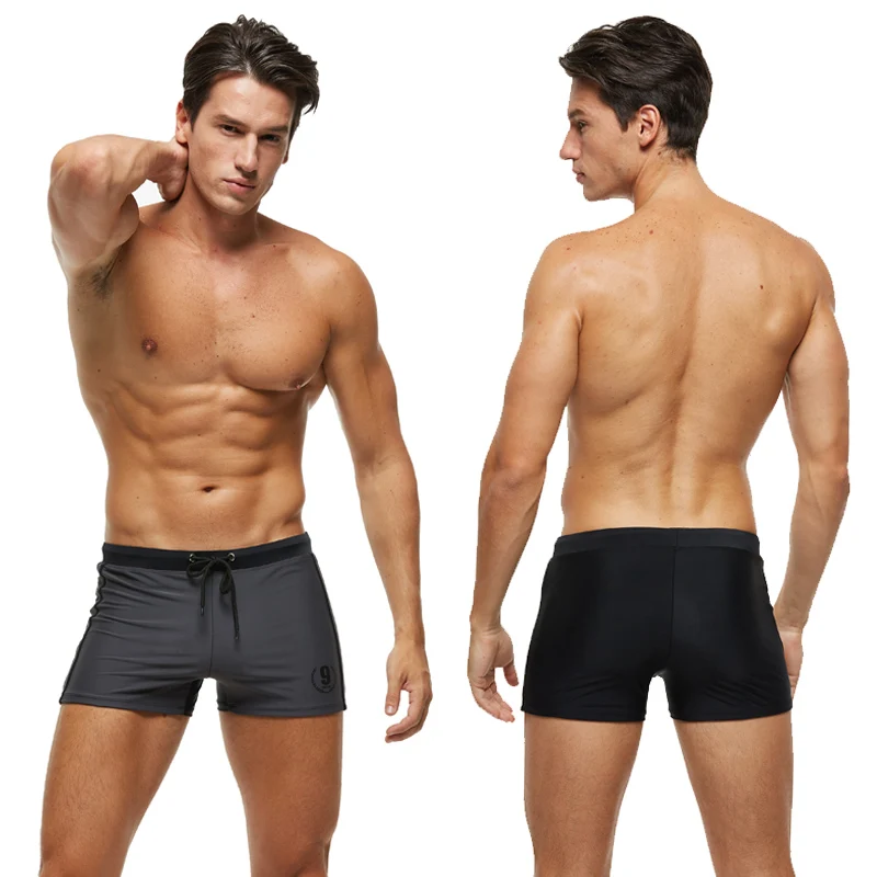 Escatch Hot Swimwear Men Breathable Men's Swimsuits Beach Trunks Boxer Briefs Sunga Swim Suits Maillot De Bain with Pad 2