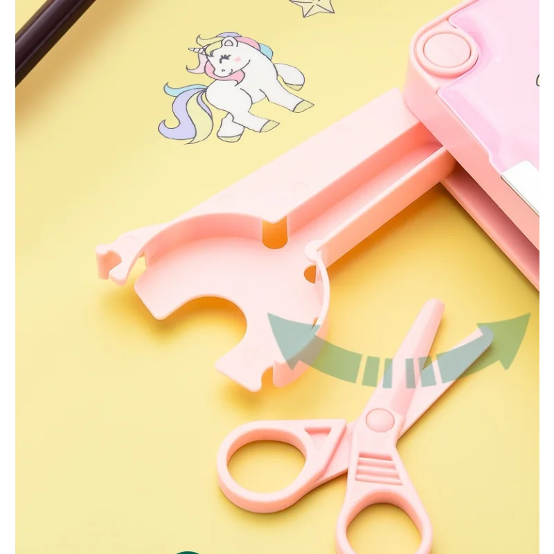 Fun Play Puzzle Children's Pencil Box Boys Girls Pencil-Box Multi-Function Pencil-Box Students Pencil-Box Advanced Toy Box