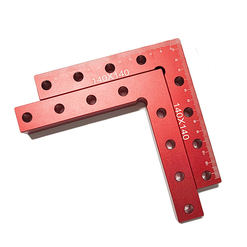90 Degree Right Angle Ruler Aluminum Alloy Fixing Accessories Corner ...
