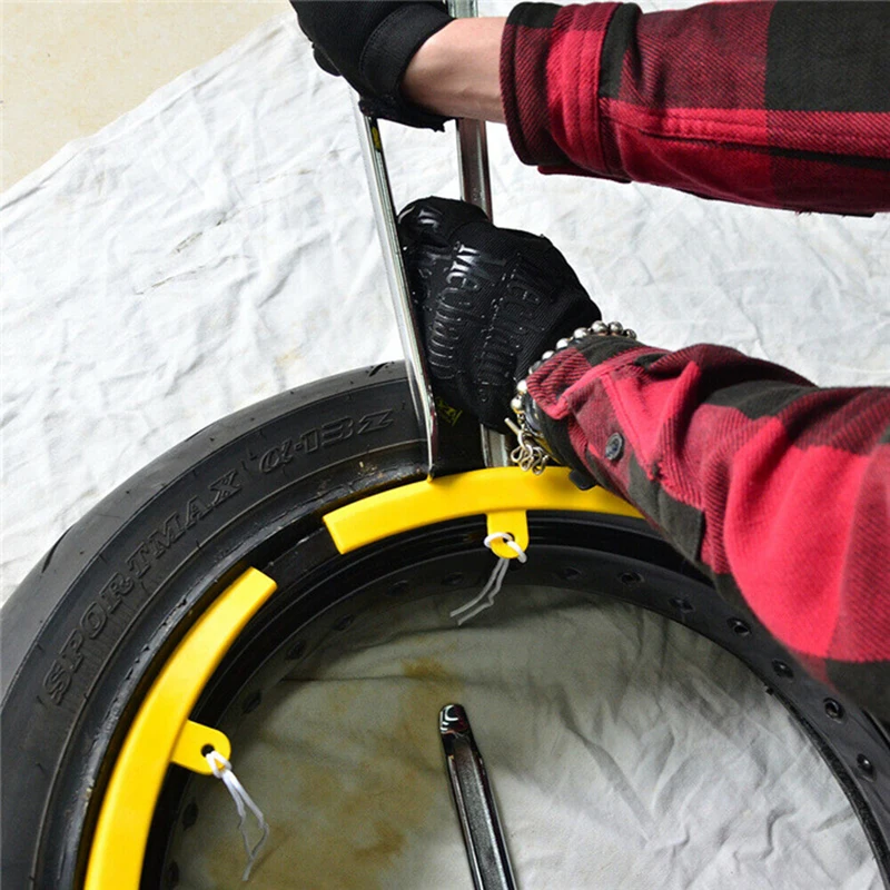 Tire Repair Kit 30cm Motorcycle Cycling Steel Spoon Tire Iron Rim Opener Lever Changer For Bicycle Car Repairing