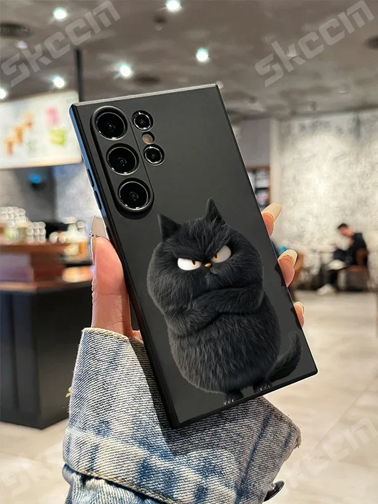 Adorable Cartoon Cat Soft Phone Case Cover