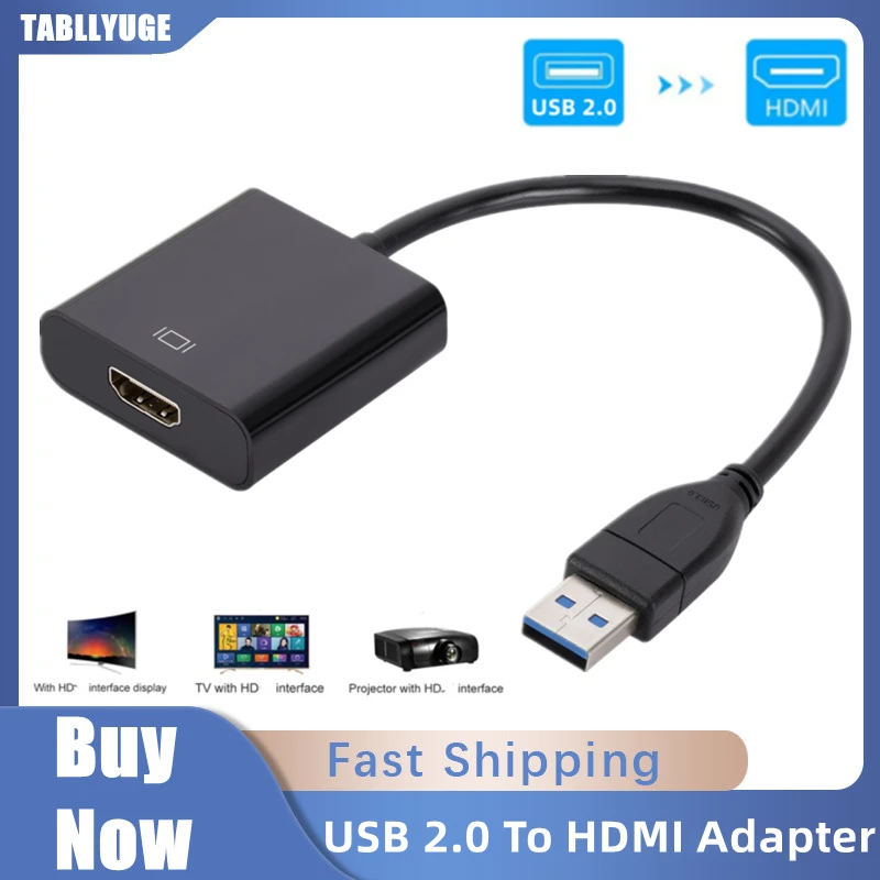 Usb Hdmi Converter Adapter Usb Hdmi Converter Cable Usb 2.0 Hdmi Converter Usb 2.0