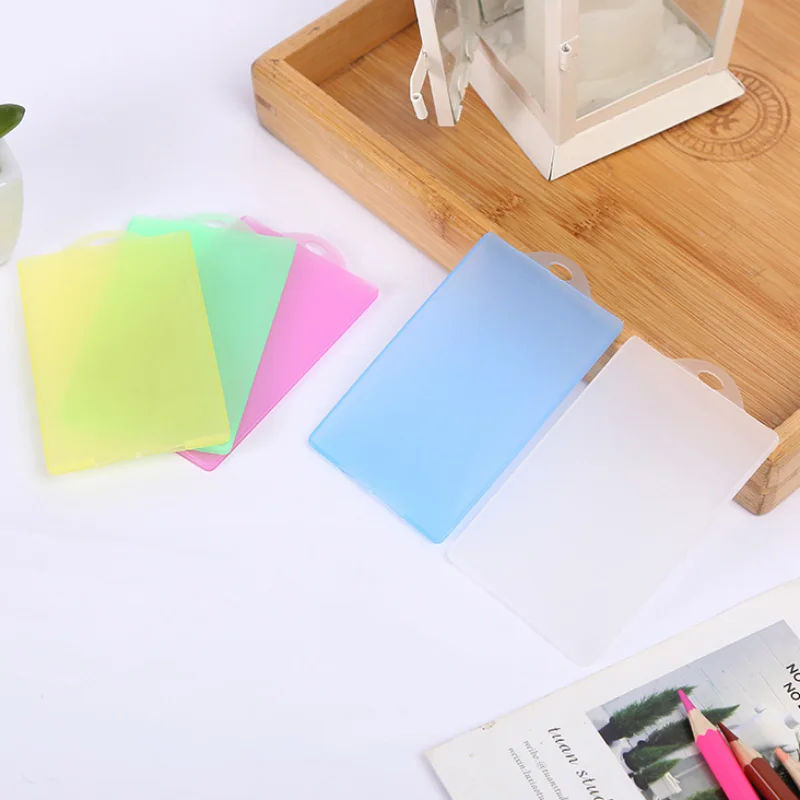 

10pcs/lot Credit Bank Card Cover Case Business Bus Card Sleeve ID Name Badge Holder