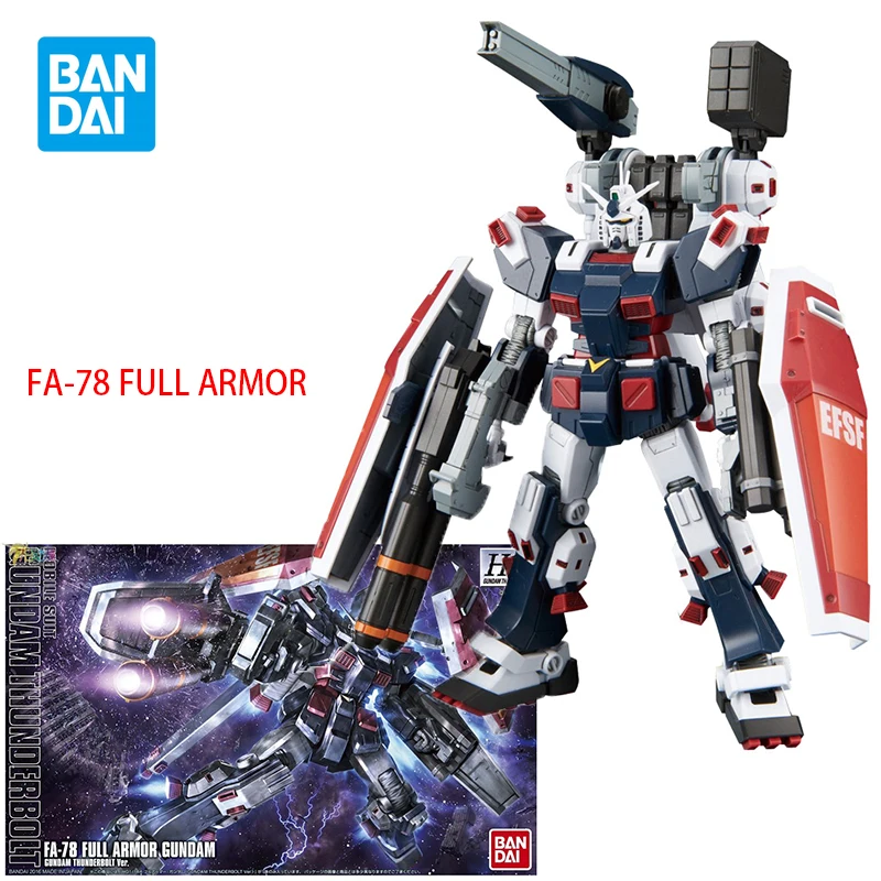 Bandai Gundam Anime Figure HG 1/144 FA-78-1 FULL ARMOR Gundam FA