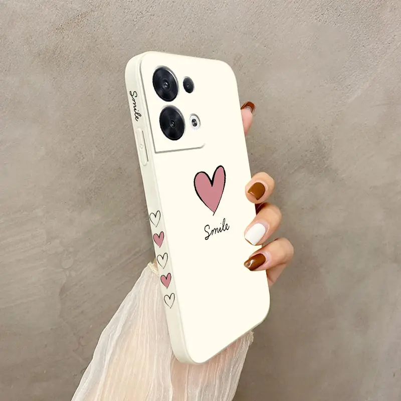 Big Red Heart Liquid Silicone Phone Case