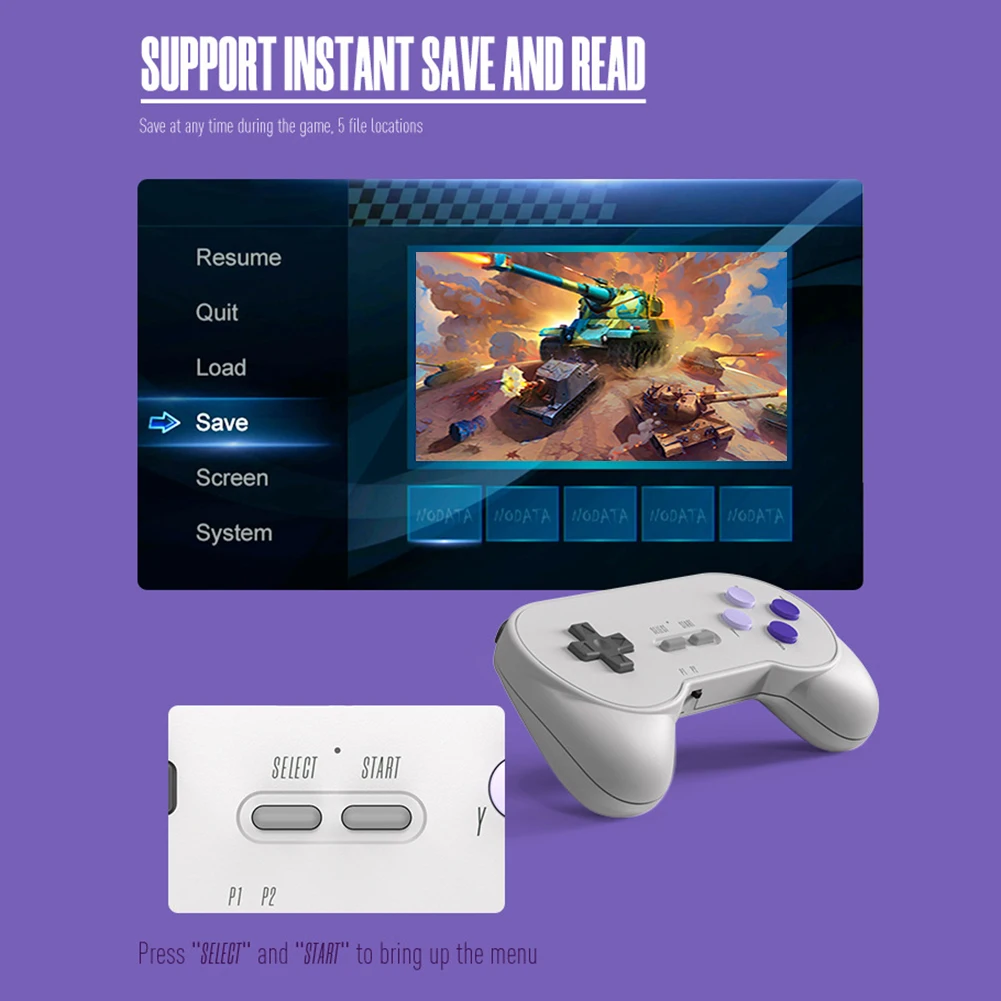 2.4G 무선 게임 컨트롤러, DATA FROG SF2000, 3.5 인치 레트로 핸드헬드 게임 콘솔, 무선 게임패드 게임 액세서리,  1 개, 2 개 - AliExpress