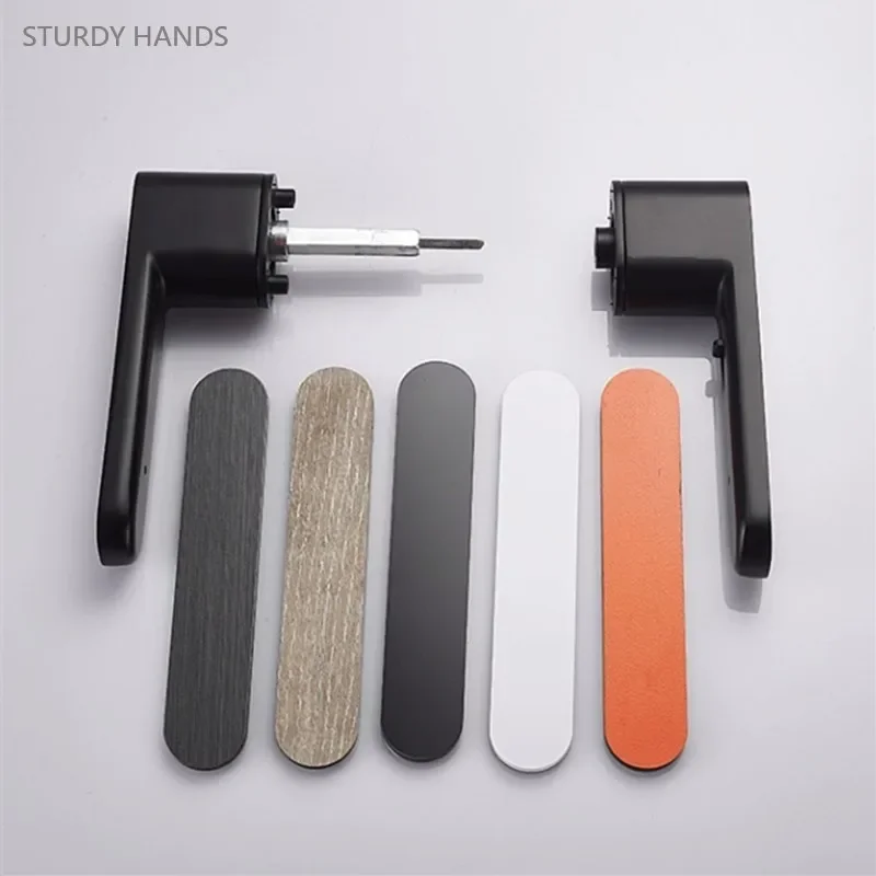magnetic bedroom door lock indoor zinc alloy 04