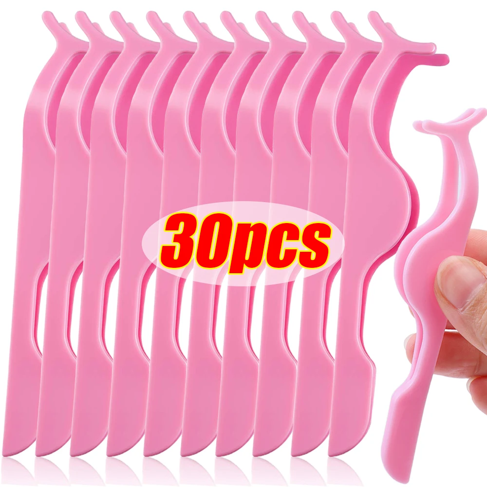 Plastic False Eyelash Tweezer Applicator Tool for Makeup