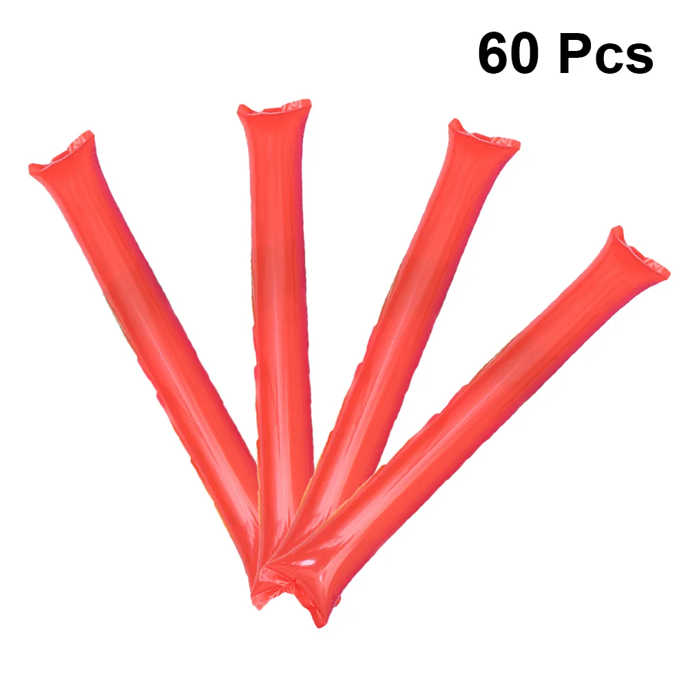 

60 Pcs The Gift Inflatable Sticks Concert Noise Maker Cheer Party Cheering Sports Event Favors Child