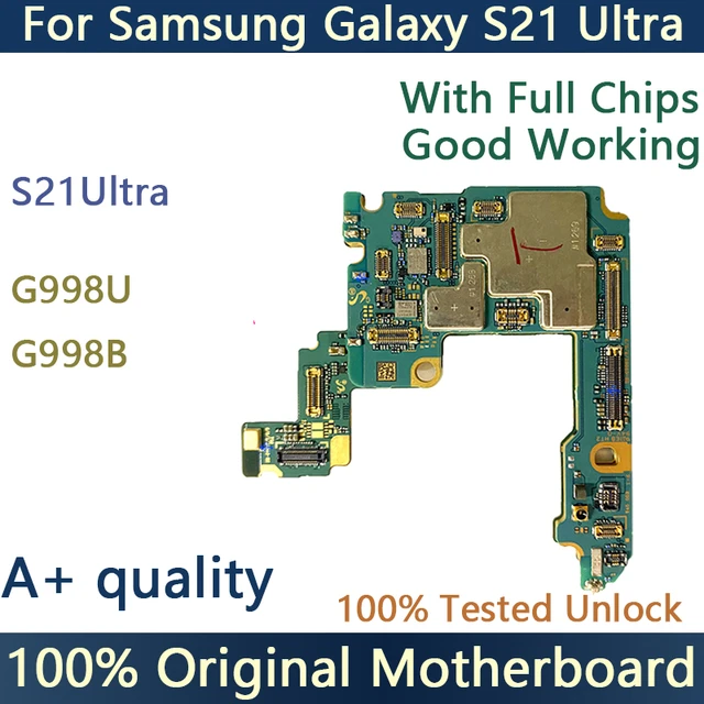 Fully Unlocked Samsung Galaxy S21 Ultra 5G 128GB SM-G998U [RETAIL BOX]