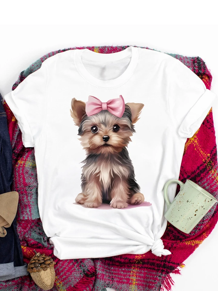 Casual Short Sleeve Christmas Printed T-shirt