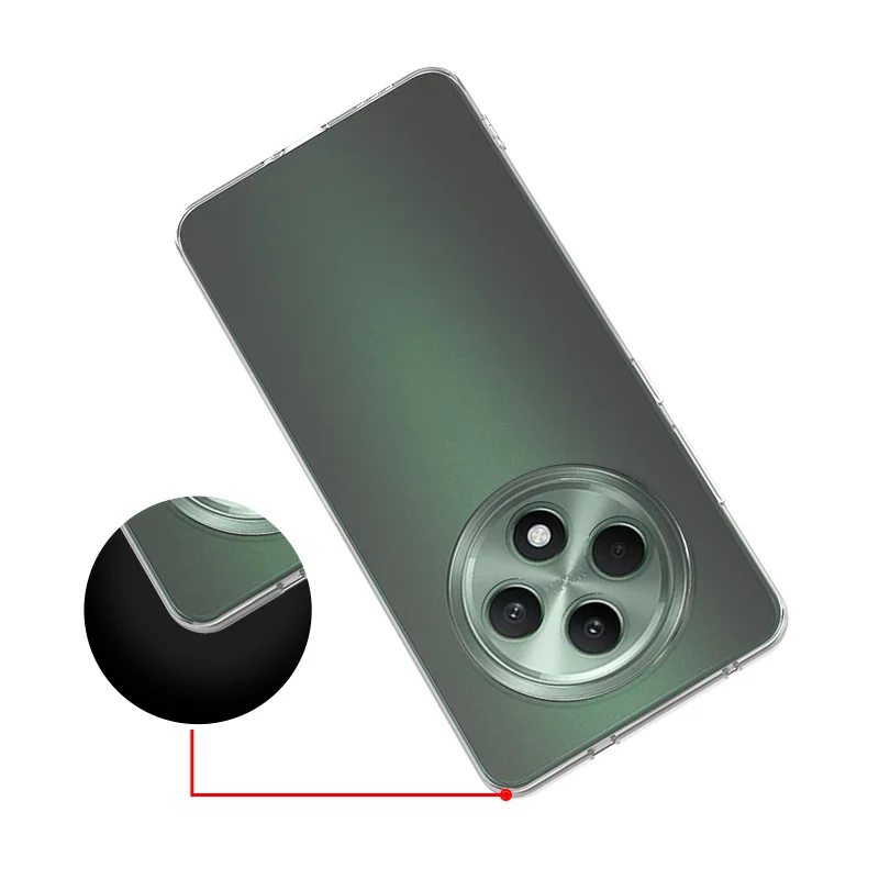 Ultra Thin Transparent TPU Soft Back Cover - Clear Case
