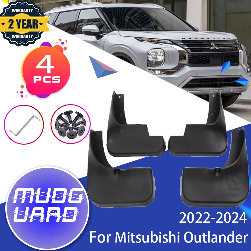 Auto Kotflügel Für Mitsubishi Outlander PHEV 2022 Zubehör 2023 2024 Schlamm  Flaps Guards Kotflügel Vorne Hinten Rad Auto Zubehör - AliExpress