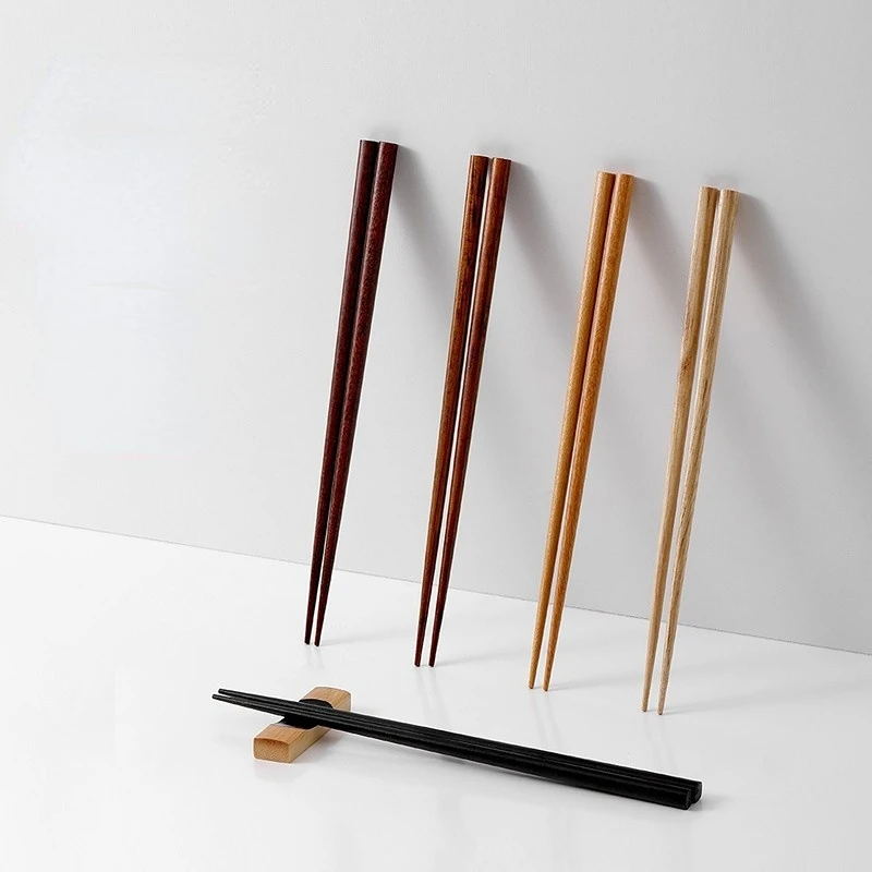 

Новое высокое качество многоразовые 5 пар набор ручной работы бамбук японский натуральное дерево палочки для еды суши мульти цвет деревянные палочки для еды